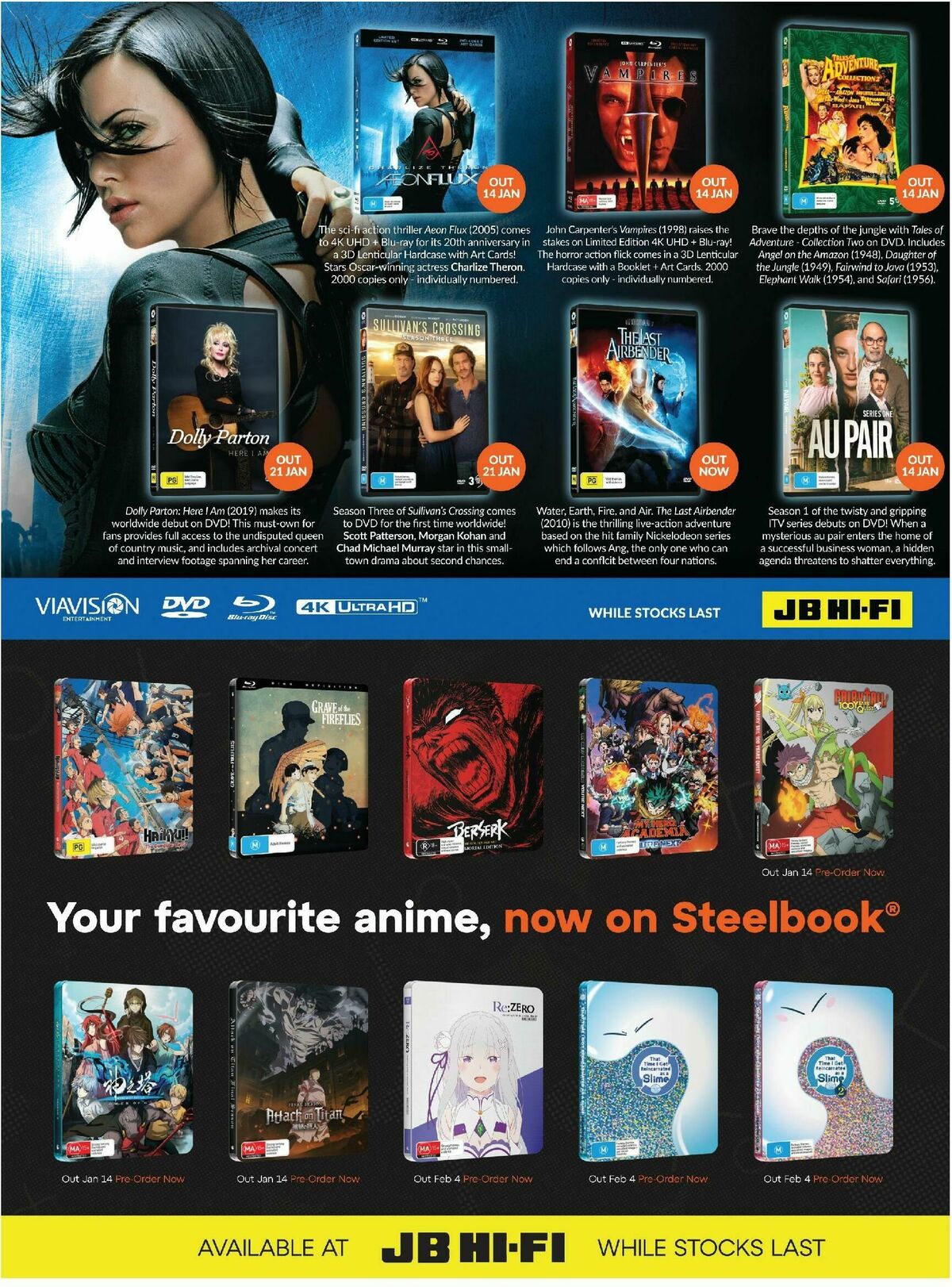 JB Hi-Fi Magazine January Catalogues from 1 January
