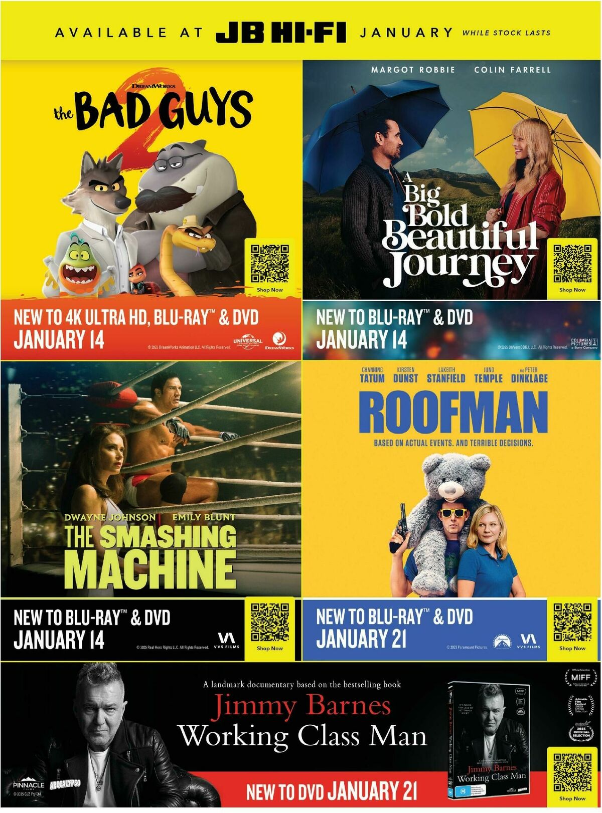 JB Hi-Fi Magazine January Catalogues from 1 January