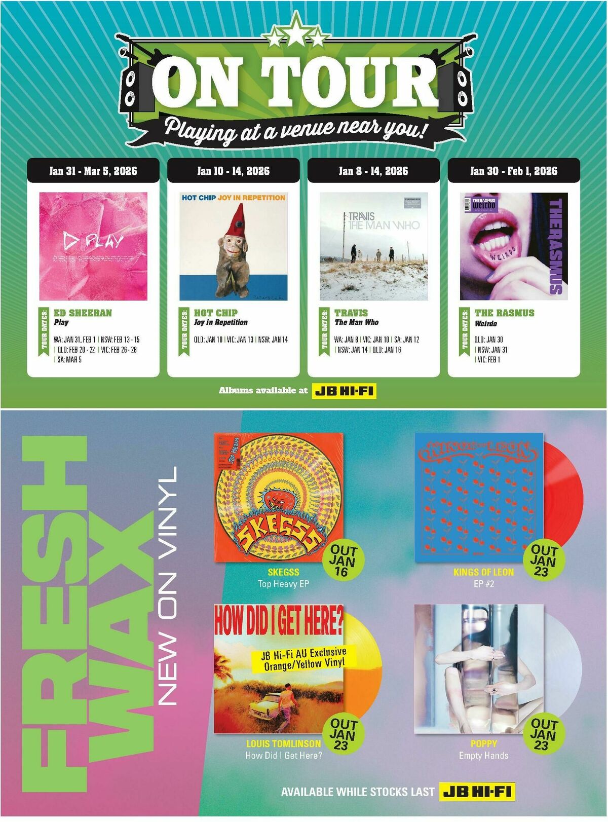 JB Hi-Fi Magazine January Catalogues from 1 January