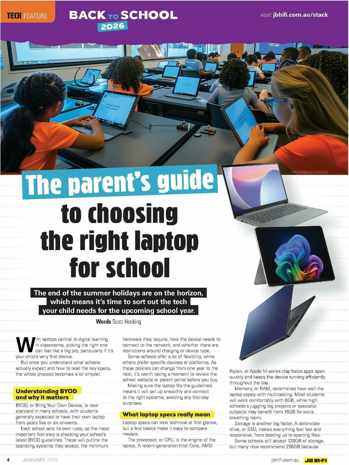 JB Hi-Fi Magazine January Catalogues from 1 January