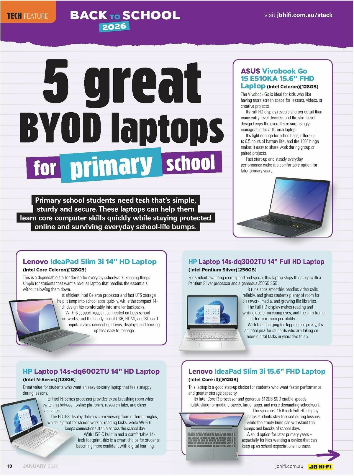 JB Hi-Fi Magazine January Catalogues from 1 January