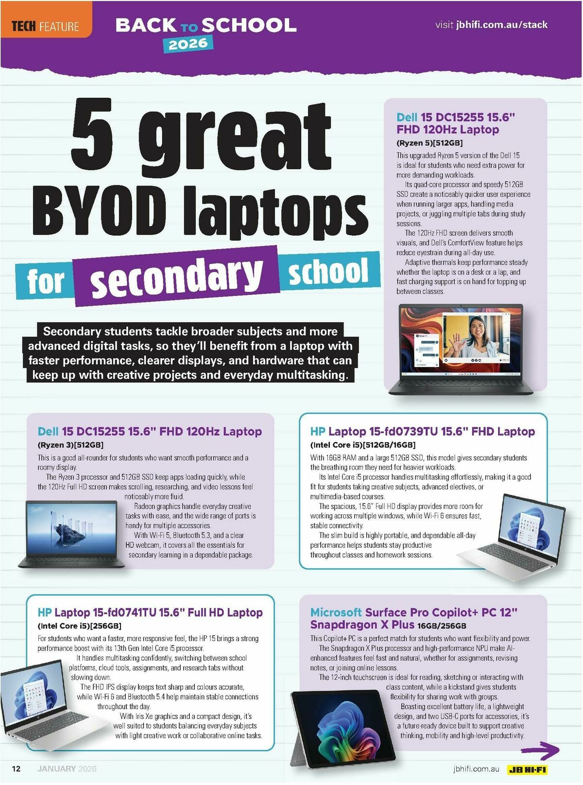 JB Hi-Fi Magazine January Catalogues from 1 January