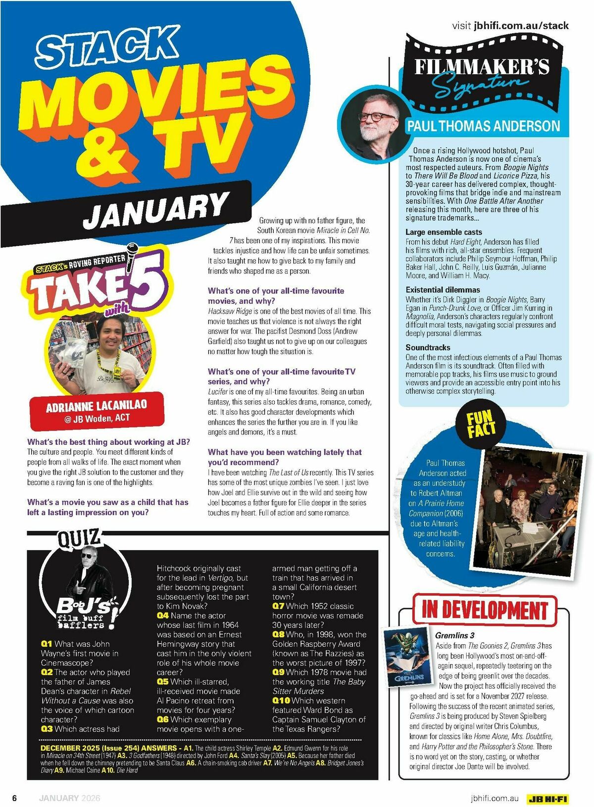 JB Hi-Fi Magazine January Catalogues from 1 January
