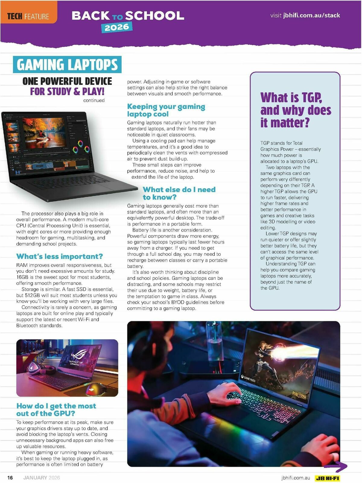 JB Hi-Fi Magazine January Catalogues from 1 January