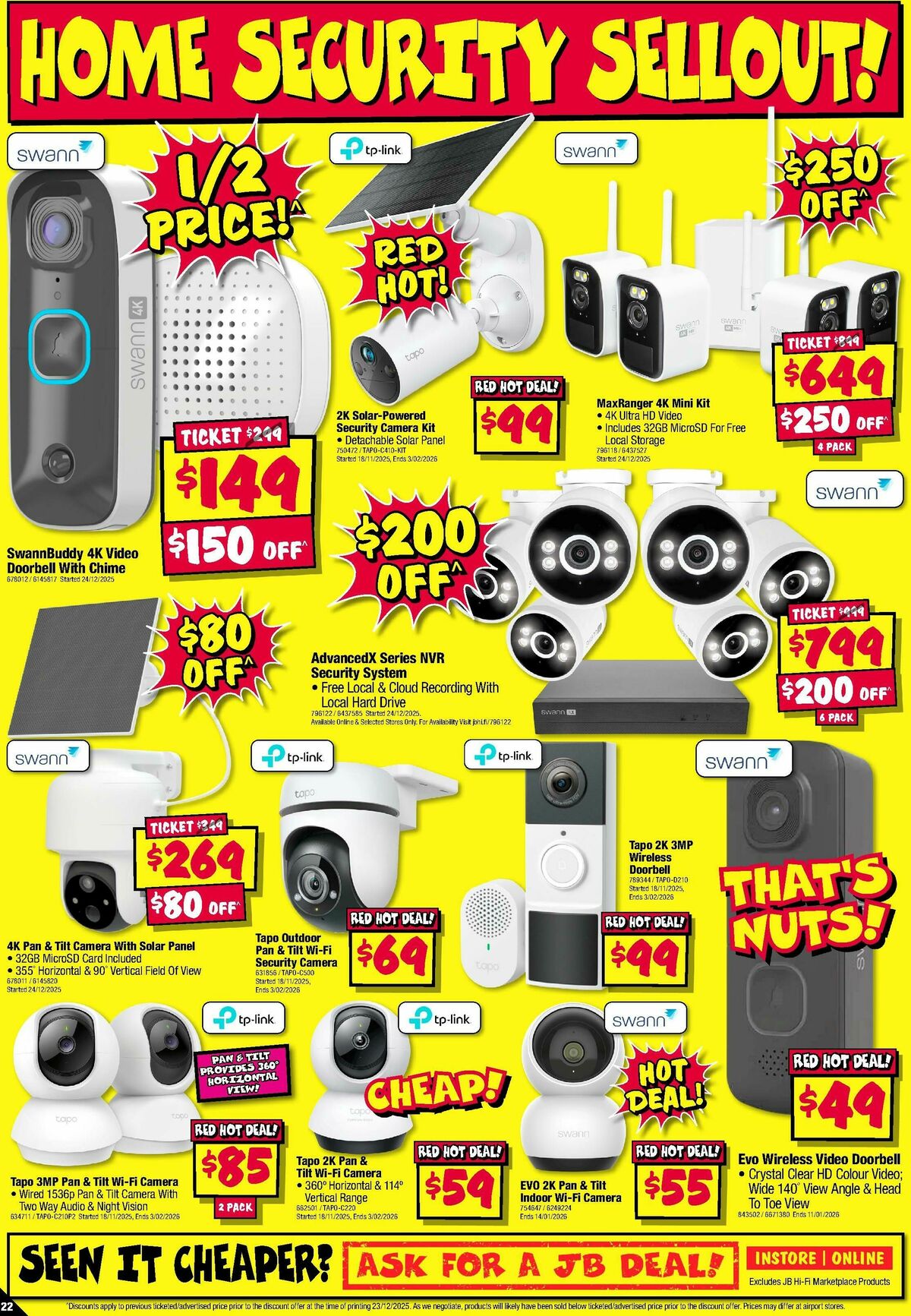 JB Hi-Fi Catalogues from 2 January