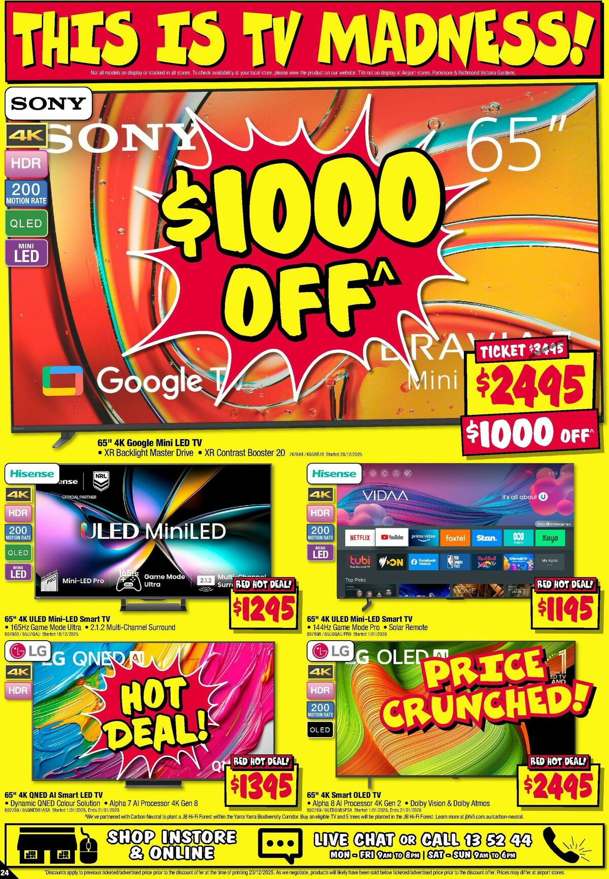 JB Hi-Fi Catalogues from 2 January