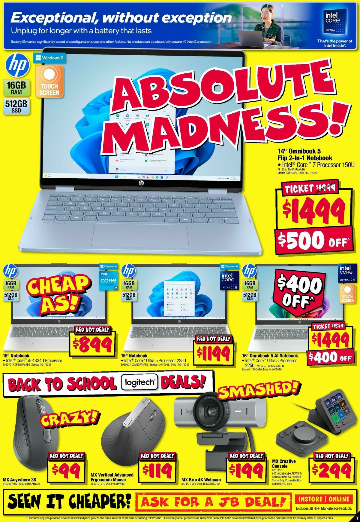 JB Hi-Fi Catalogues from 2 January