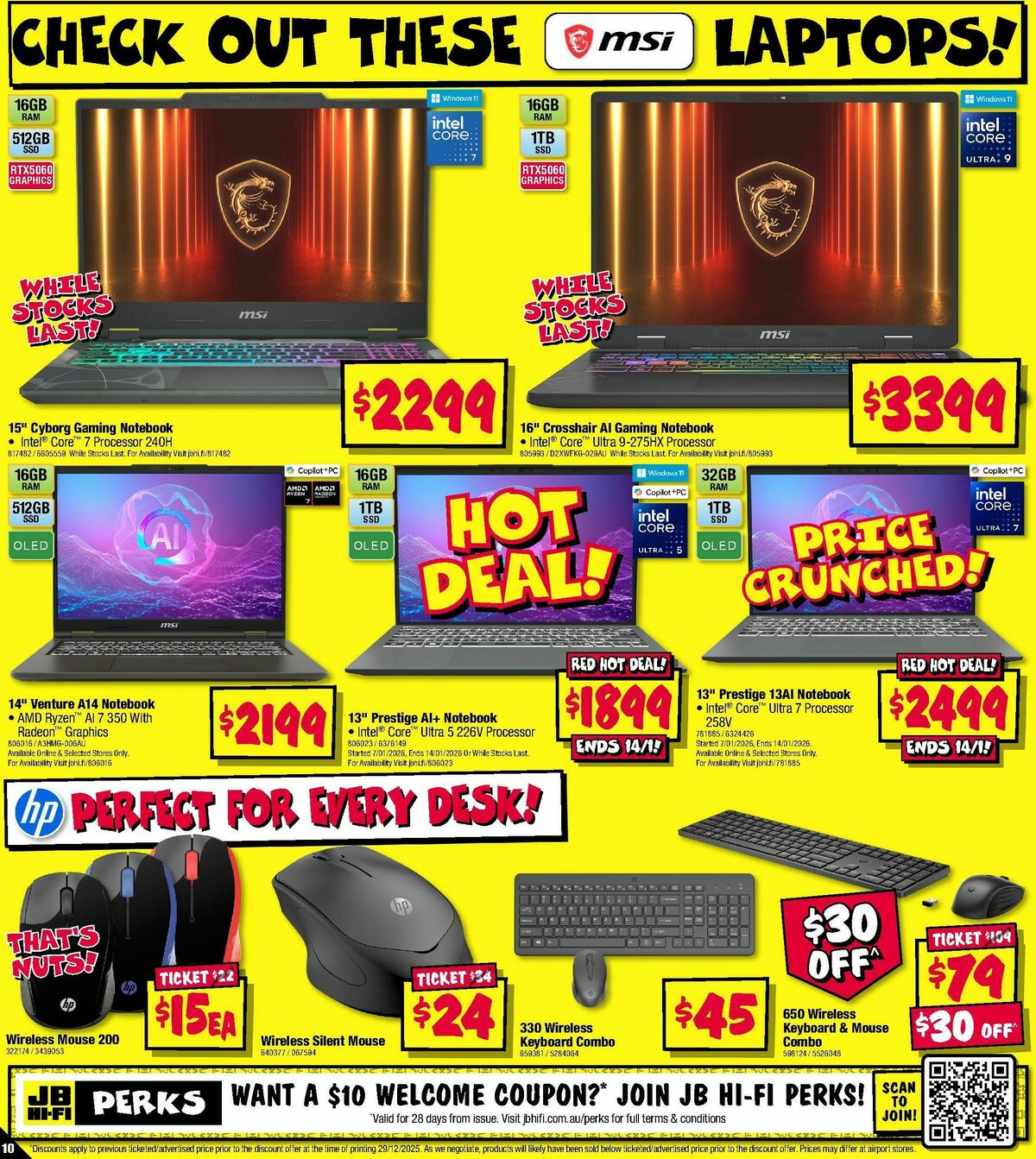 JB Hi-Fi Catalogues from 8 January
