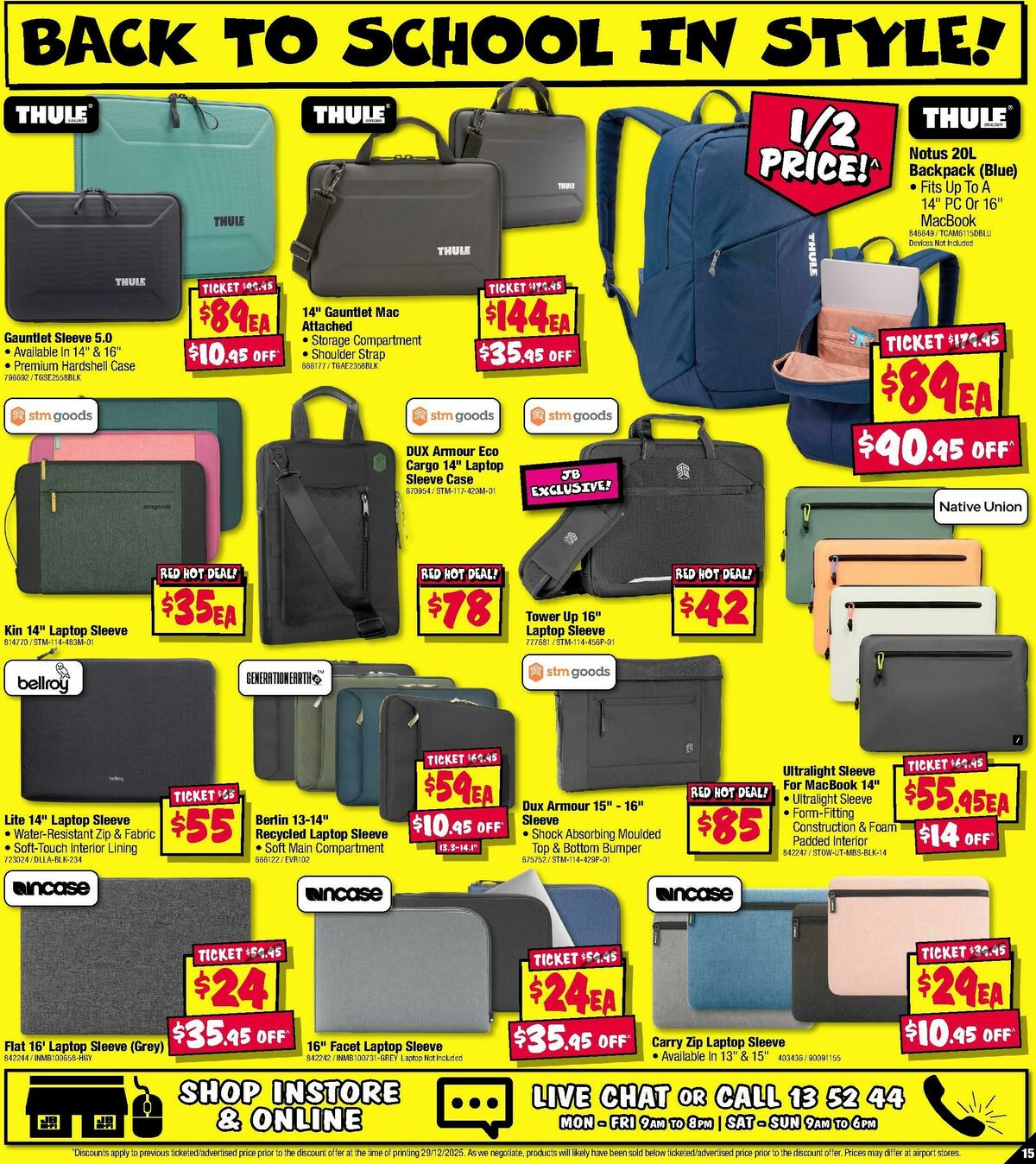 JB Hi-Fi Catalogues from 8 January