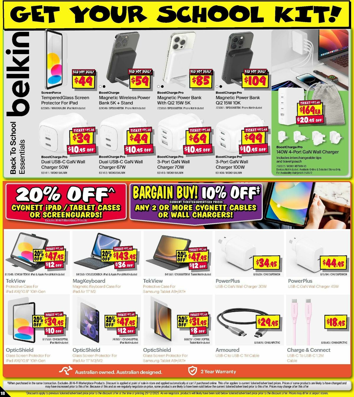 JB Hi-Fi Catalogues from 8 January