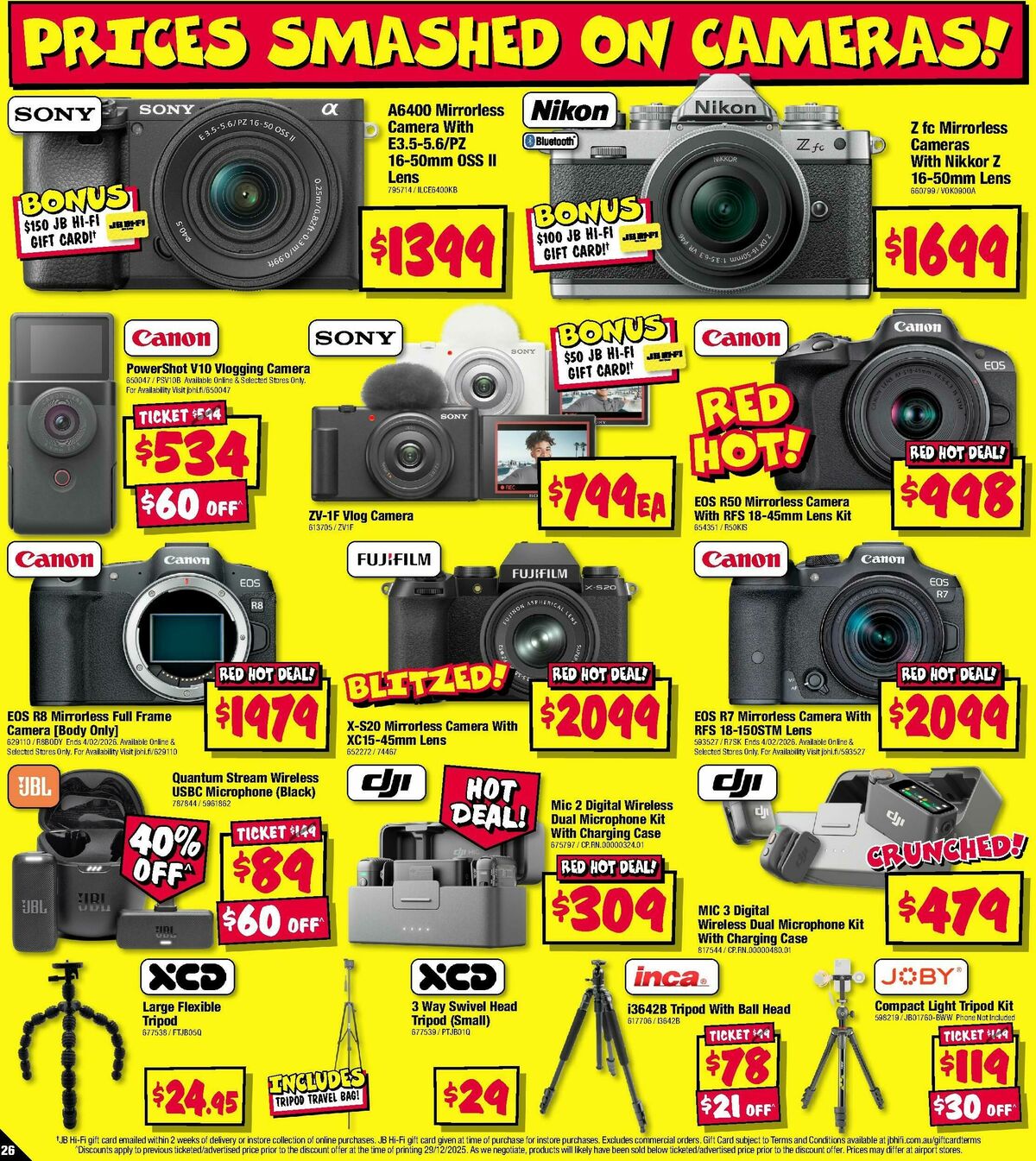 JB Hi-Fi Catalogues from 8 January