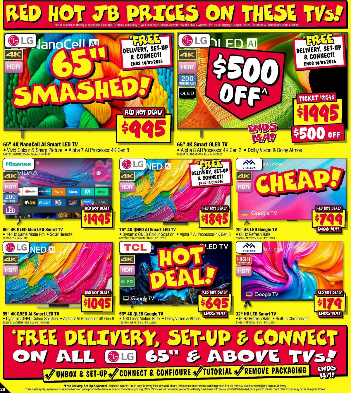 JB Hi-Fi Catalogues from 8 January
