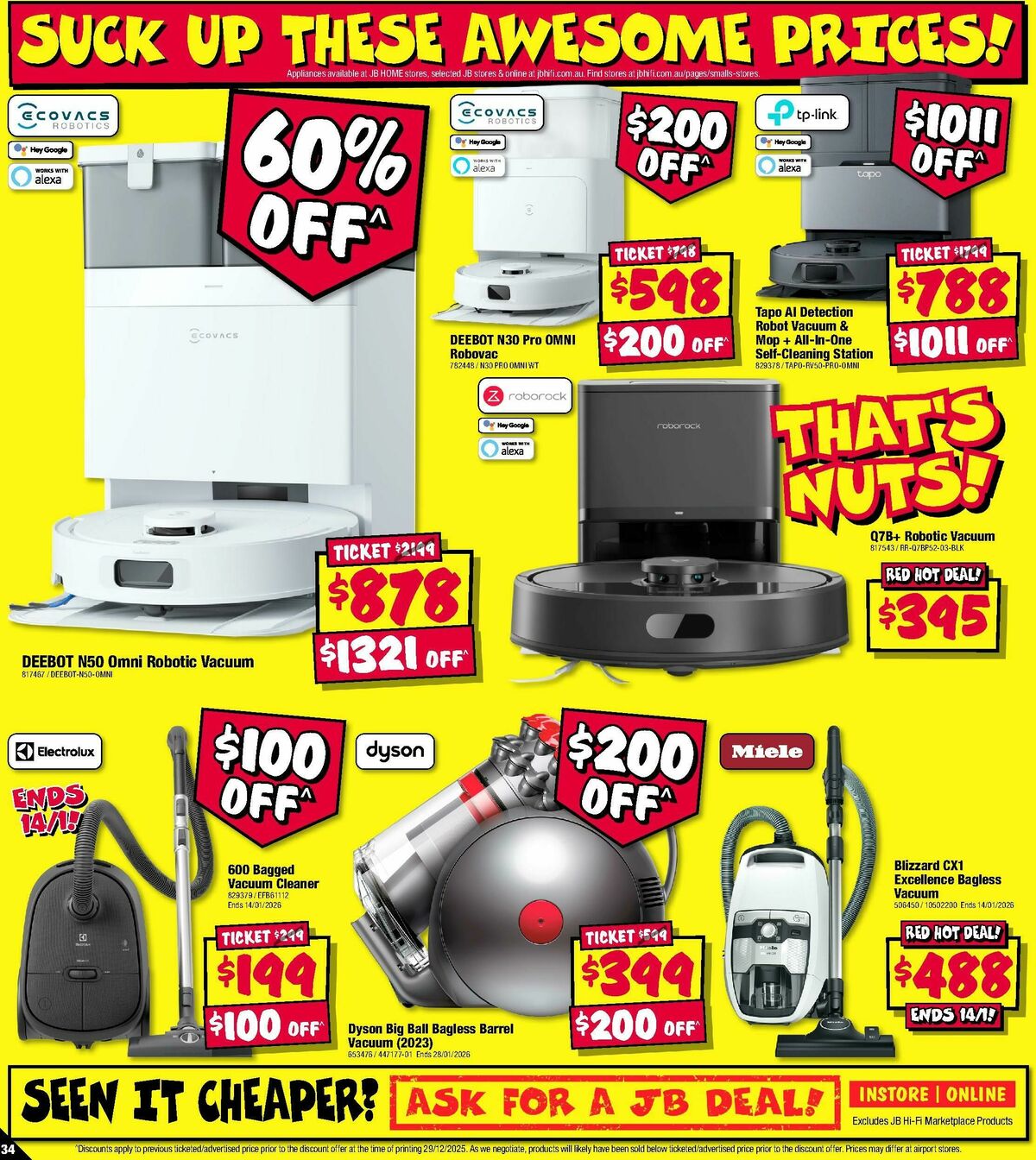 JB Hi-Fi Catalogues from 8 January
