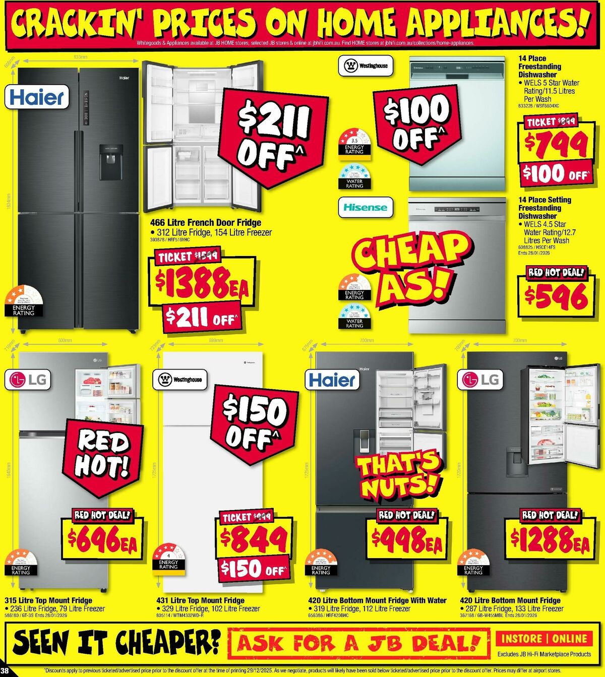 JB Hi-Fi Catalogues from 8 January