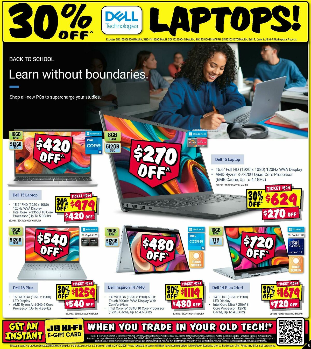 JB Hi-Fi Catalogues from 8 January