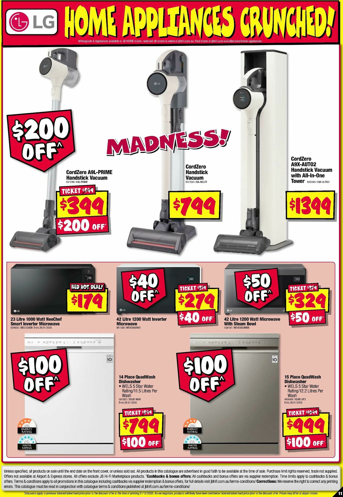 JB Hi-Fi Catalogues from 8 January