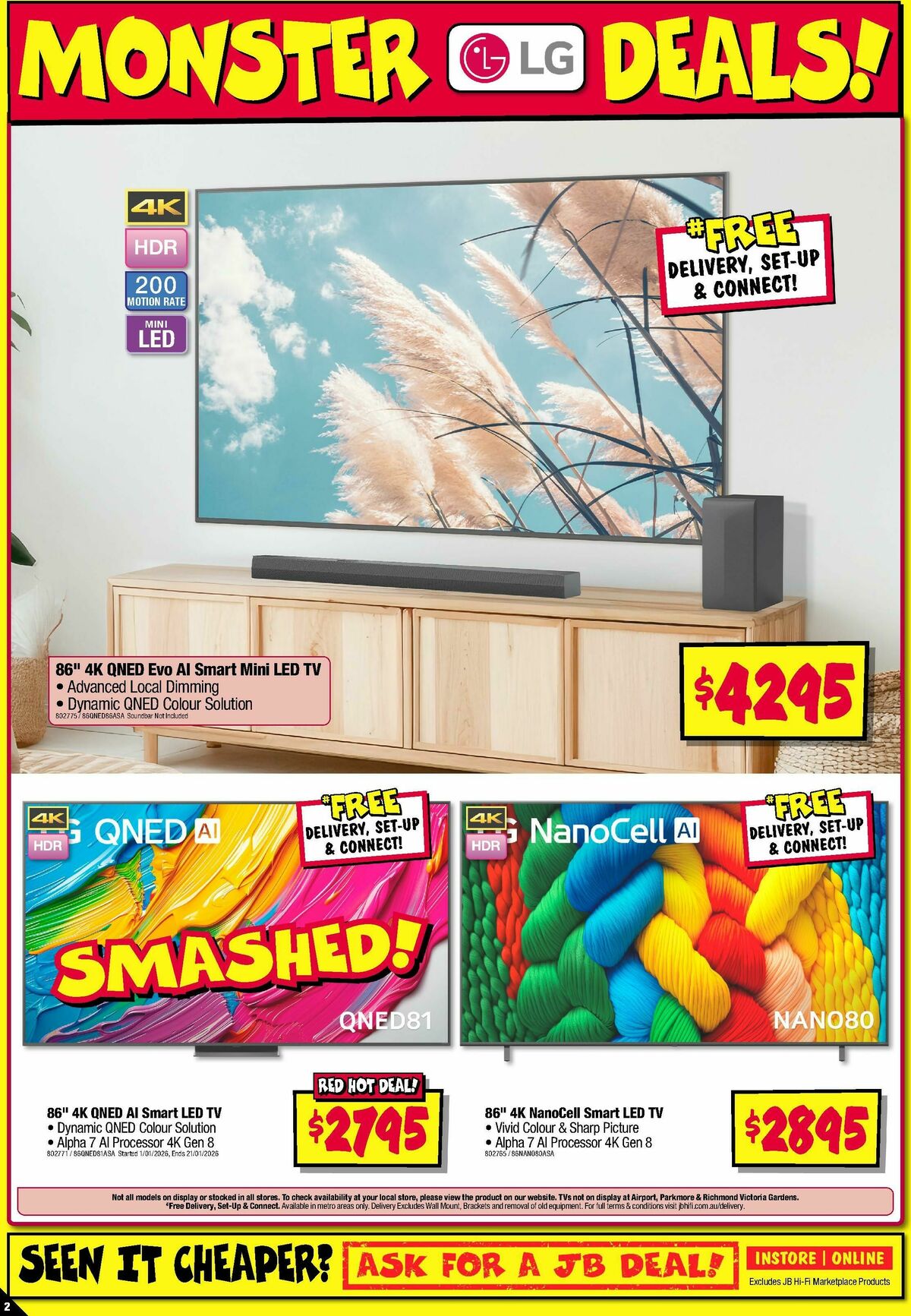 JB Hi-Fi Catalogues from 8 January