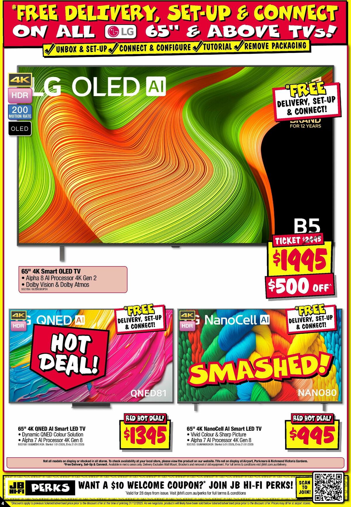JB Hi-Fi Catalogues from 8 January