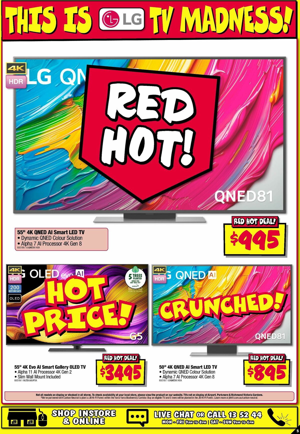 JB Hi-Fi Catalogues from 8 January