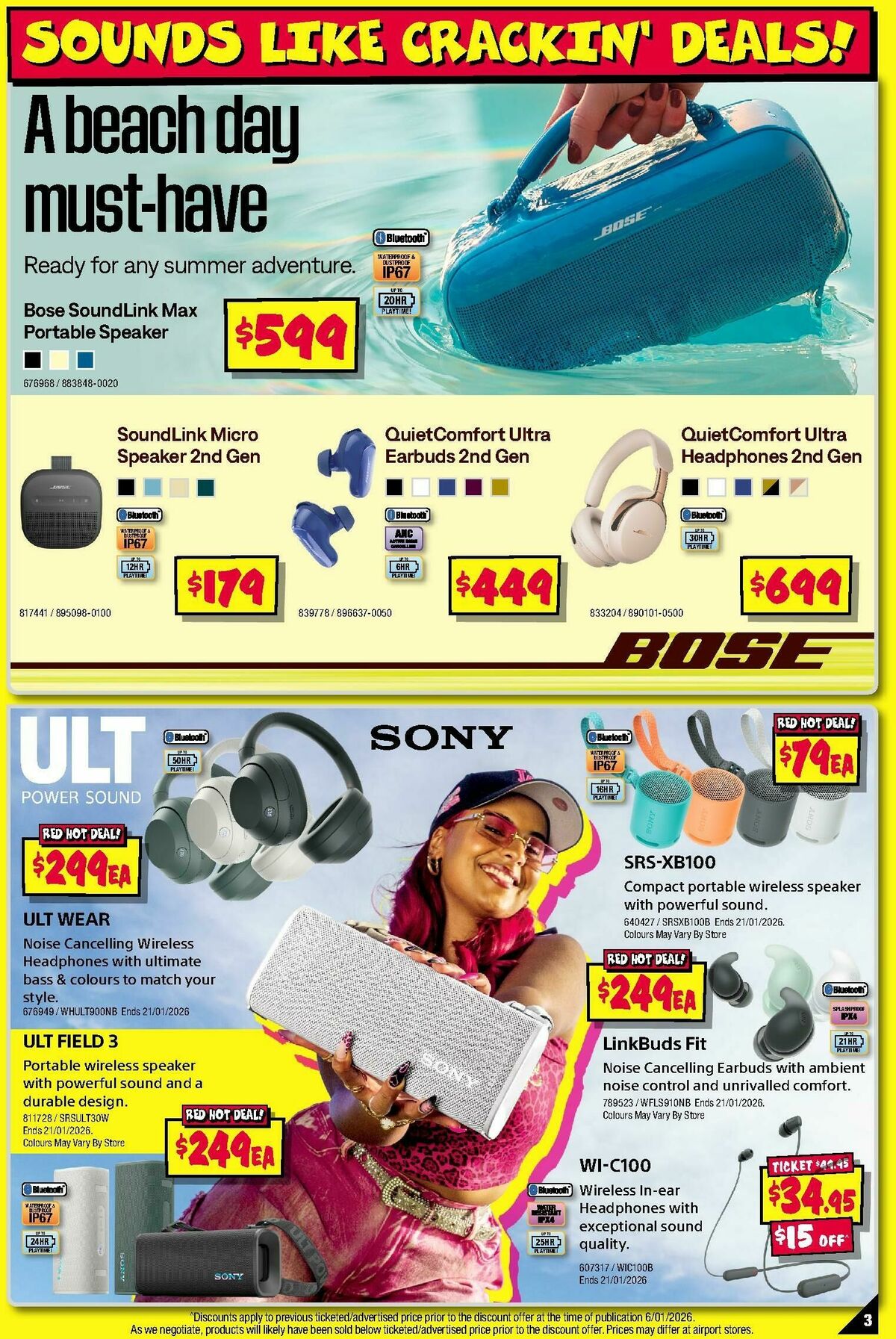 JB Hi-Fi Out and about! Catalogues from 8 January