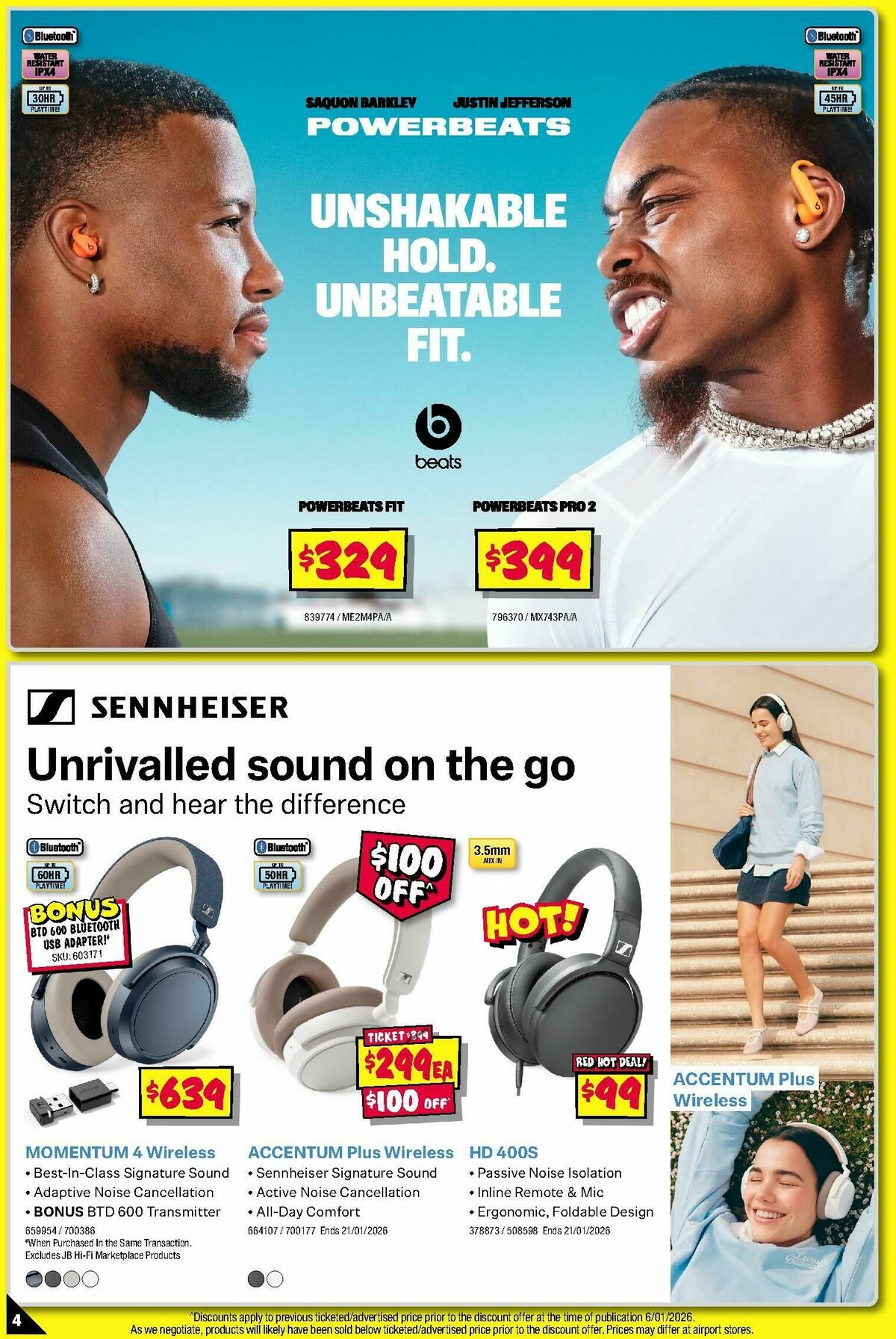 JB Hi-Fi Out and about! Catalogues from 8 January