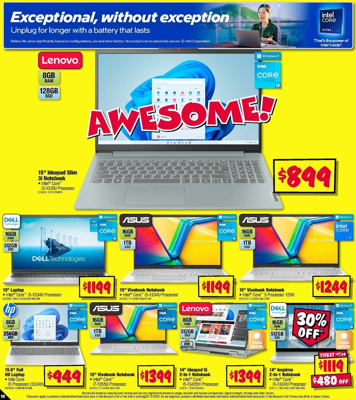 JB Hi-Fi School time sellout on computers! Catalogues from 8 January
