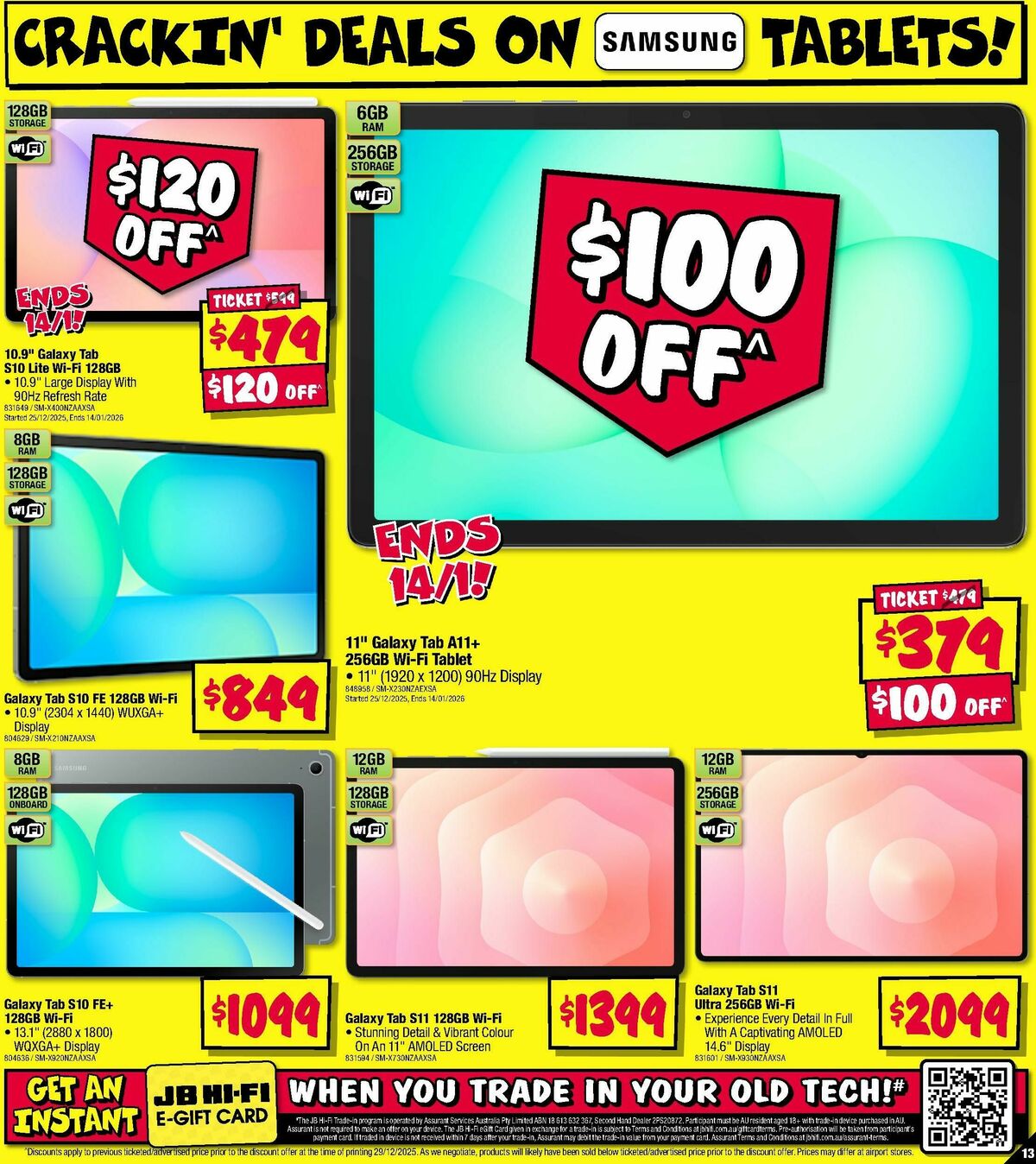JB Hi-Fi School time sellout on computers! Catalogues from 8 January
