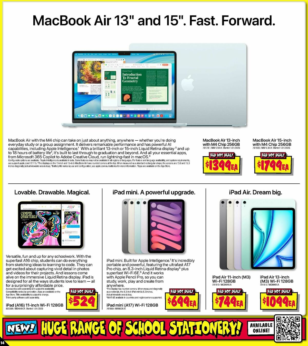 JB Hi-Fi School time sellout on computers! Catalogues from 8 January