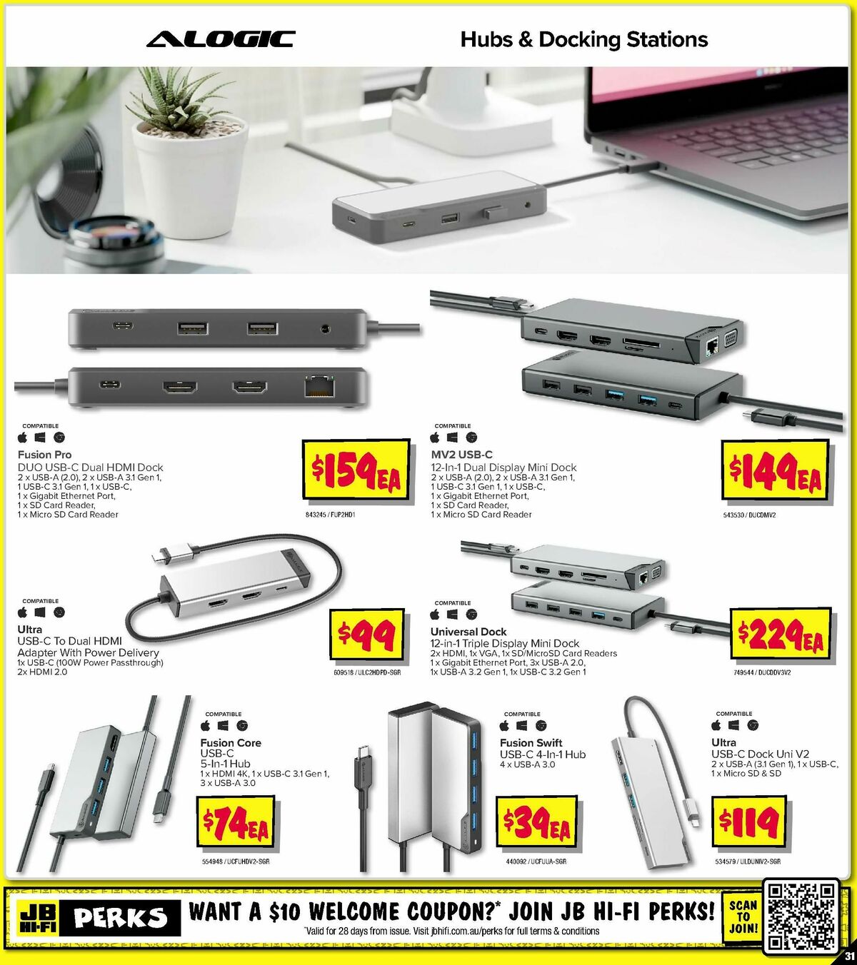 JB Hi-Fi School time sellout on computers! Catalogues from 8 January