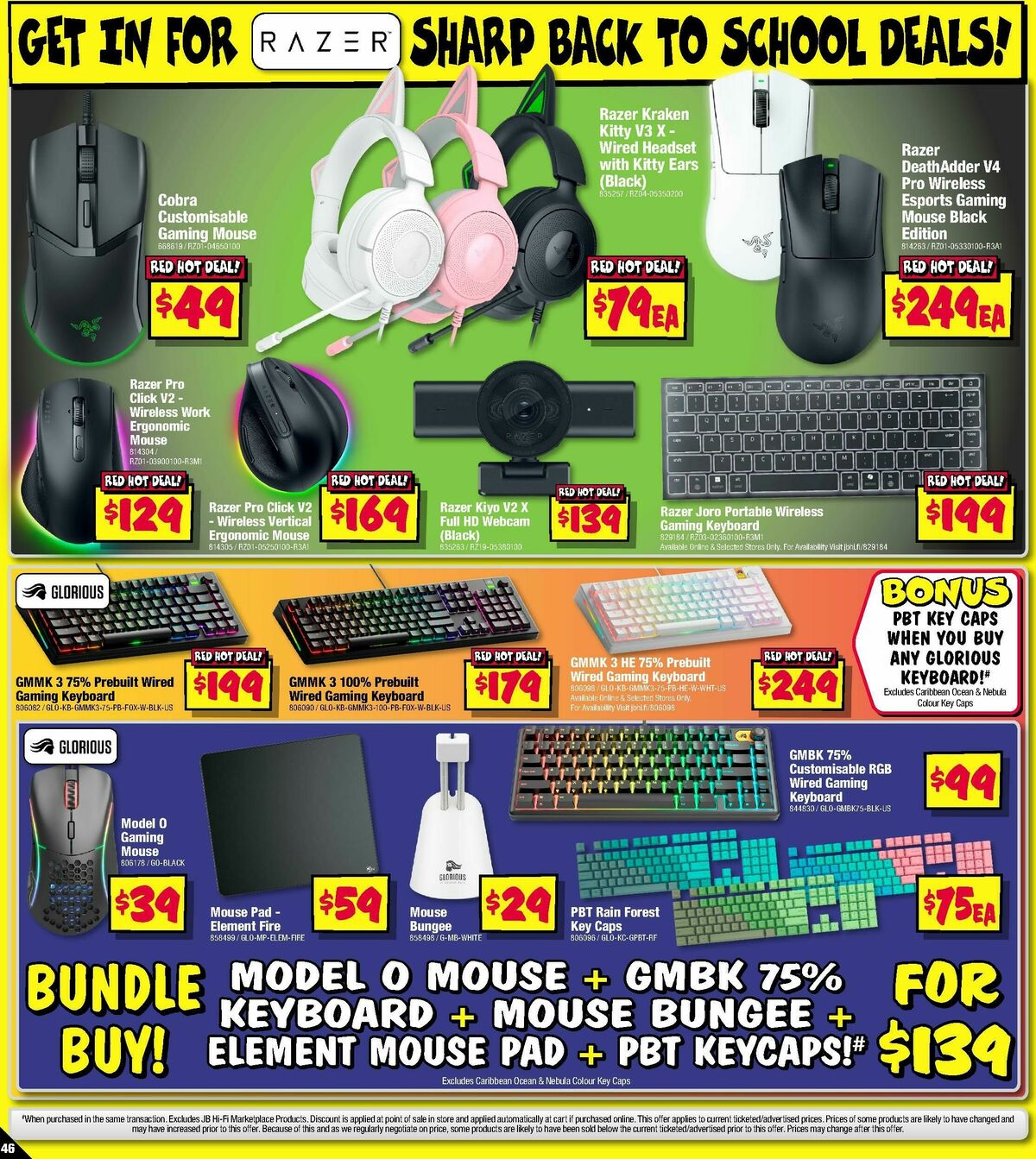 JB Hi-Fi School time sellout on computers! Catalogues from 8 January