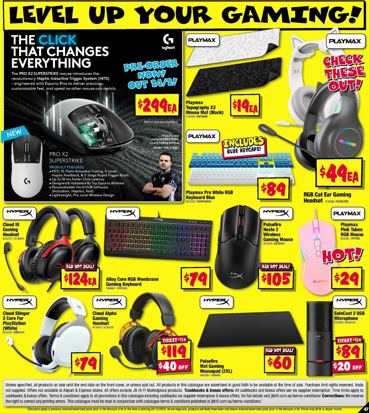 JB Hi-Fi School time sellout on computers! Catalogues from 8 January