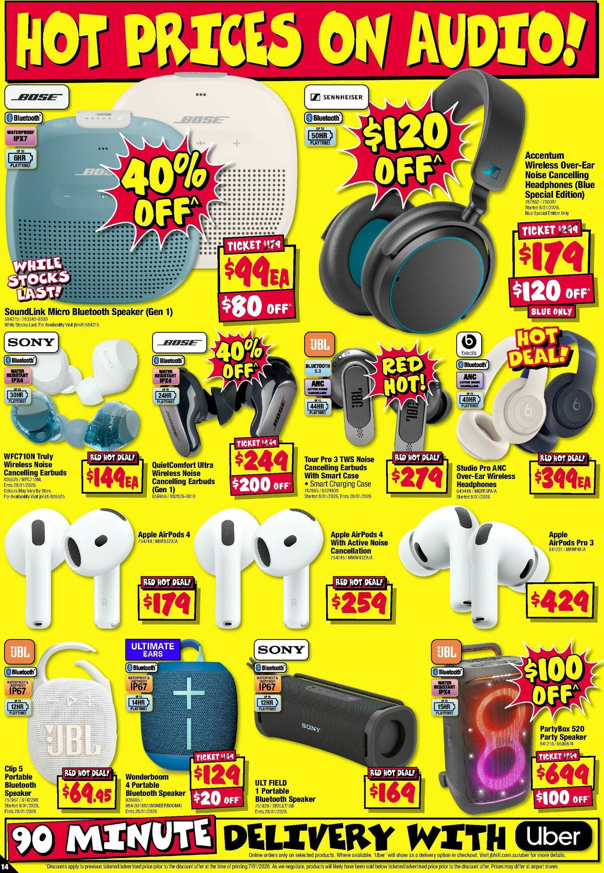 JB Hi-Fi Catalogues from 15 January