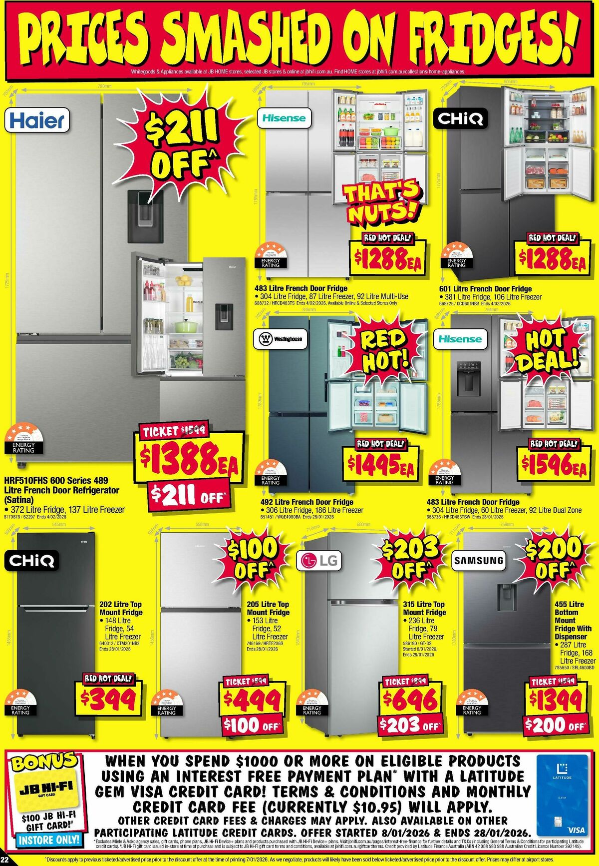 JB Hi-Fi Catalogues from 15 January