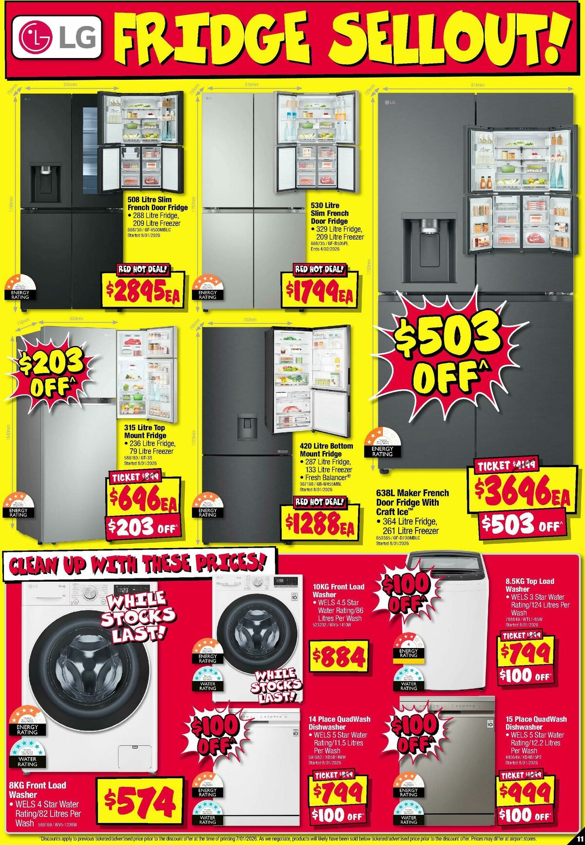 JB Hi-Fi Home Appliance Sellout! Catalogues from 15 January
