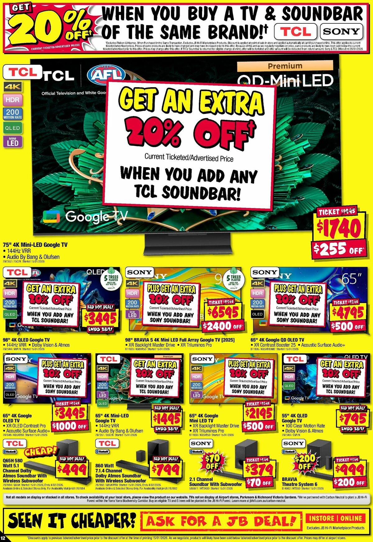 JB Hi-Fi Catalogues from 22 January
