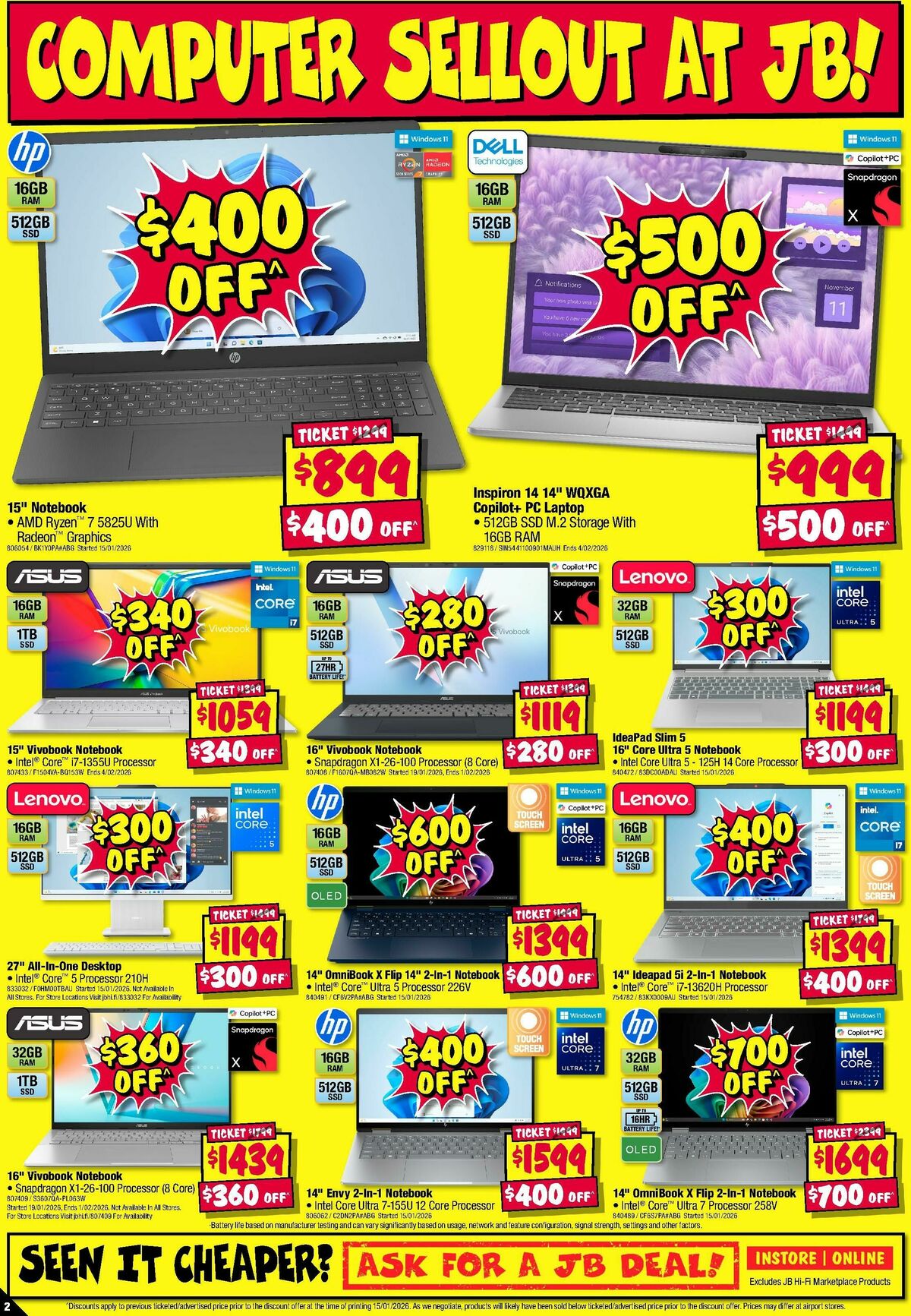 JB Hi-Fi Catalogues from 22 January