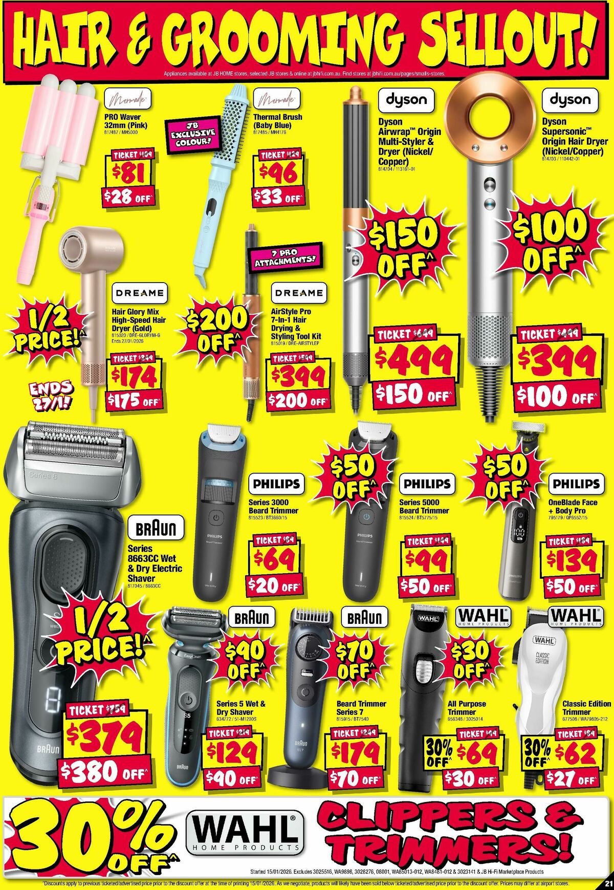 JB Hi-Fi Catalogues from 22 January