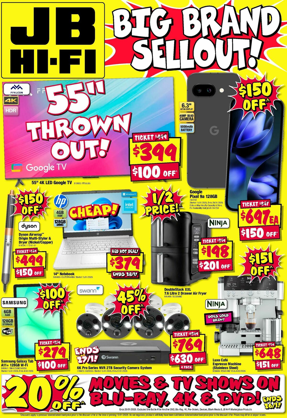 JB Hi-Fi Catalogues from 22 January