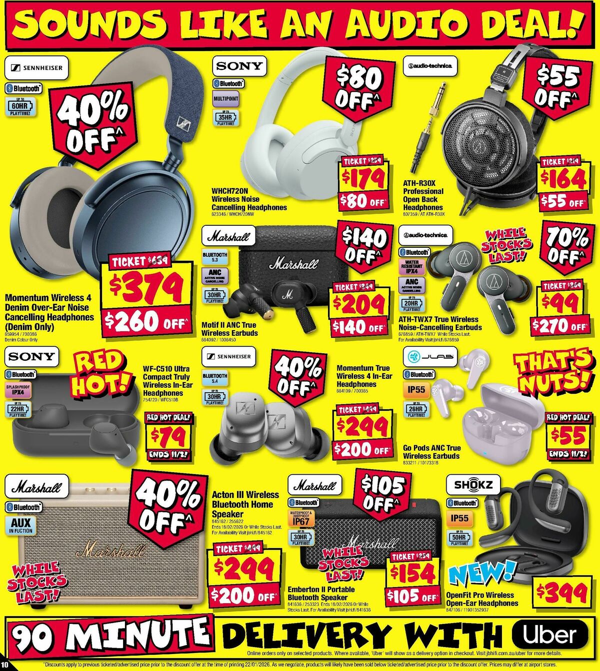 JB Hi-Fi Catalogues from 29 January
