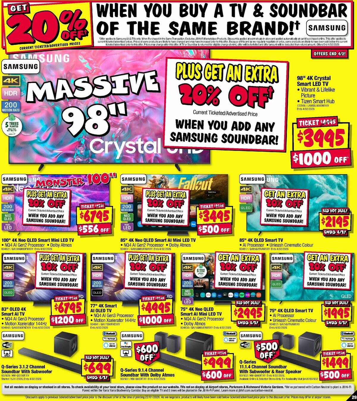 JB Hi-Fi Catalogues from 29 January