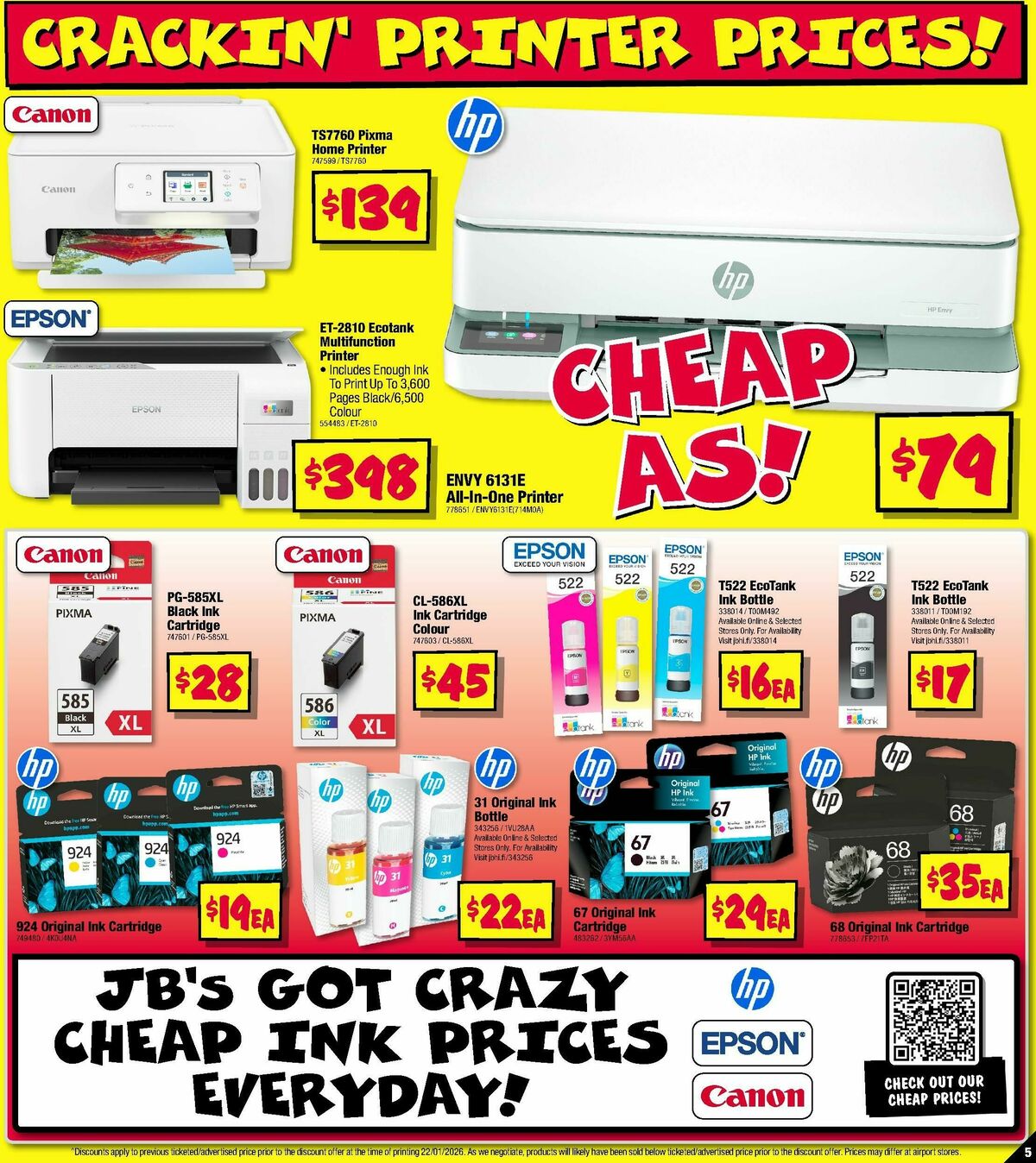 JB Hi-Fi Catalogues from 29 January