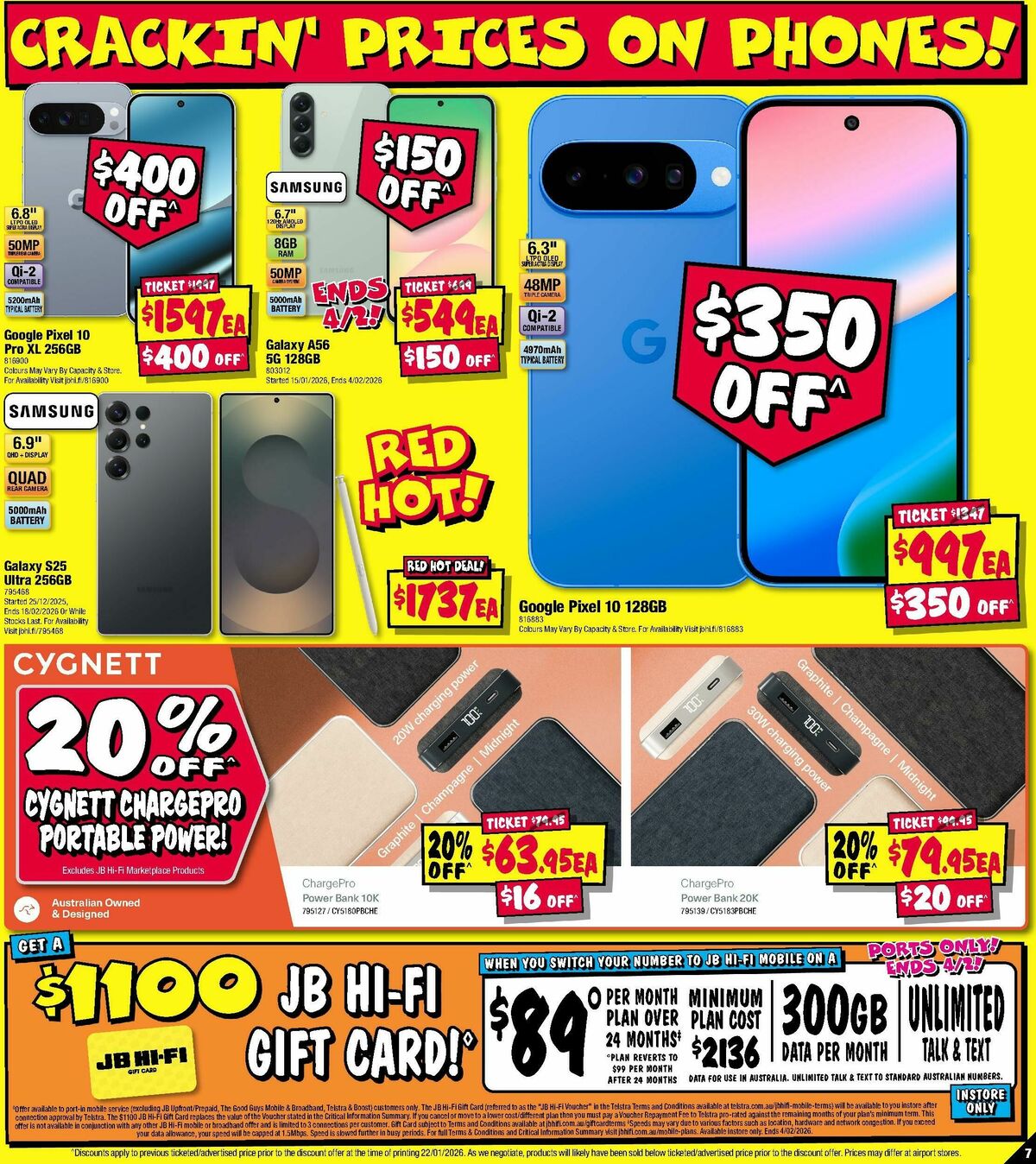 JB Hi-Fi Catalogues from 29 January
