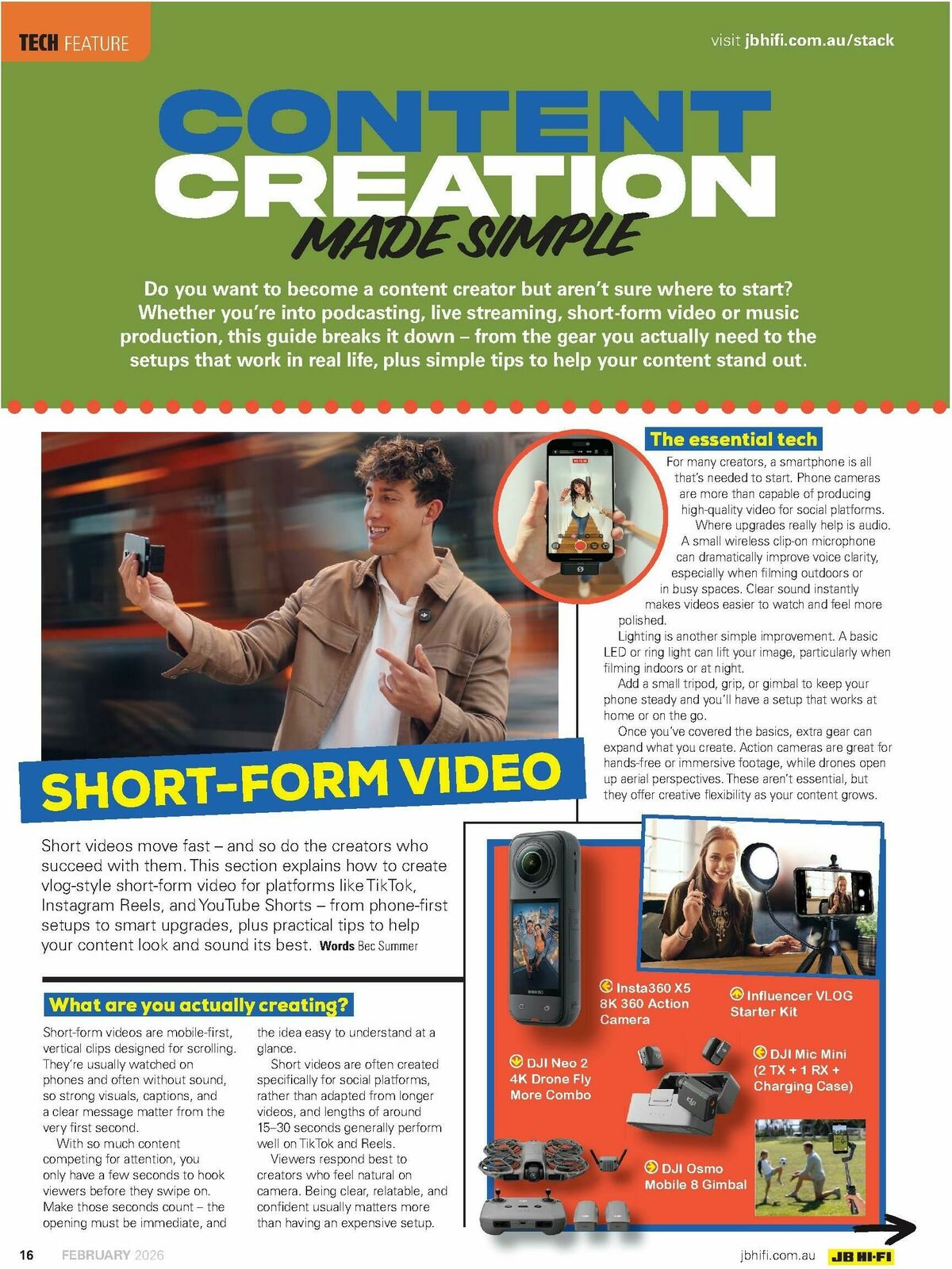 JB Hi-Fi Magazine February Catalogues from 1 February