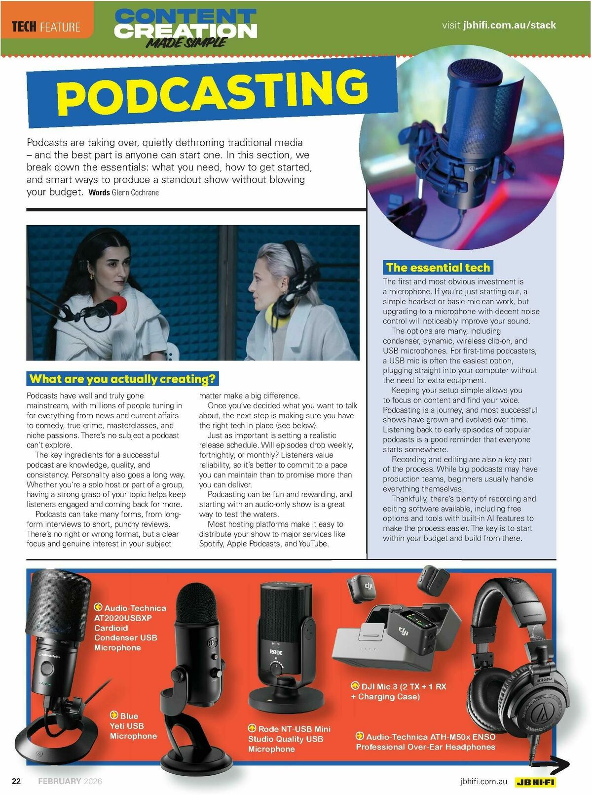 JB Hi-Fi Magazine February Catalogues from 1 February