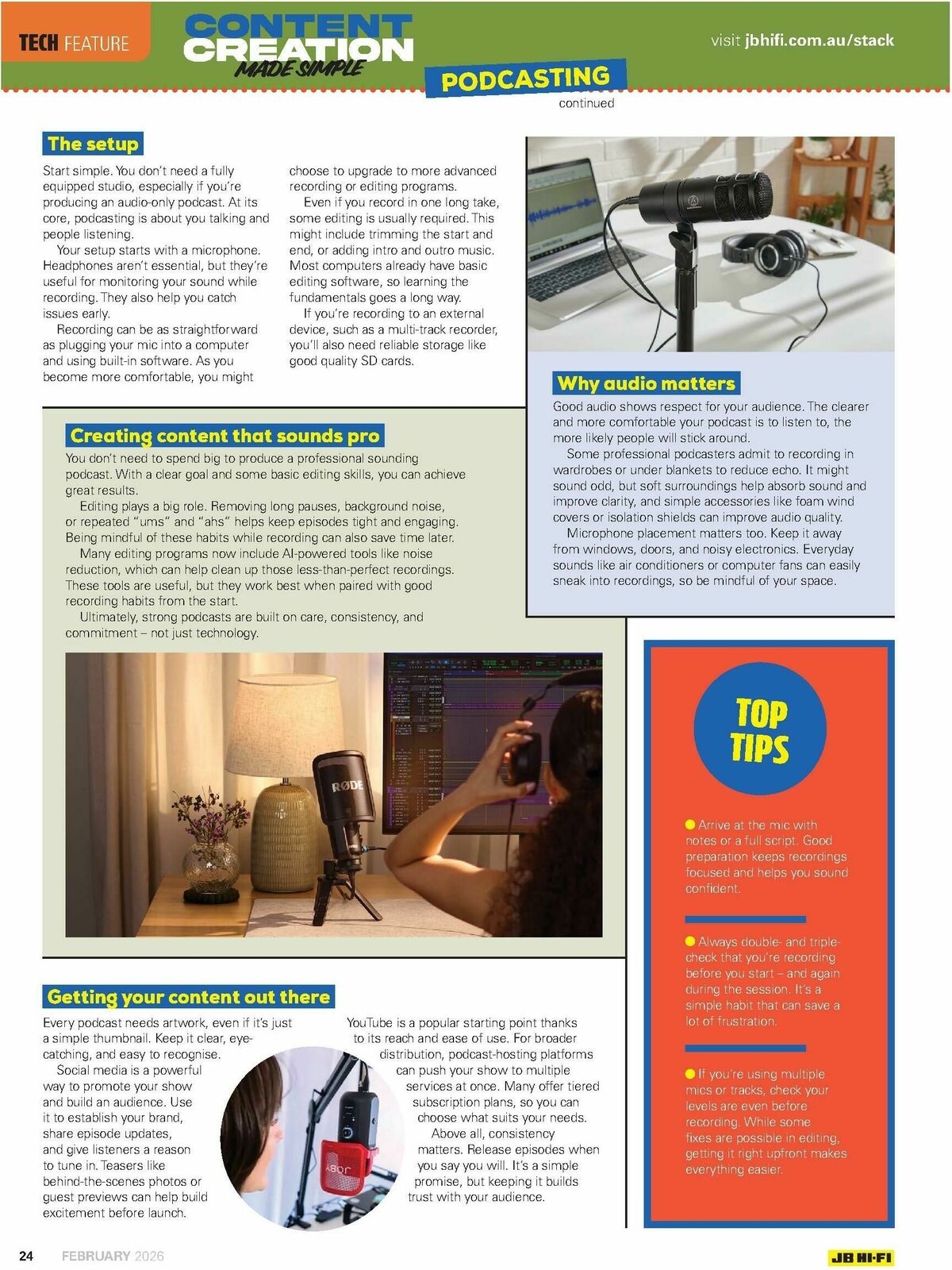 JB Hi-Fi Magazine February Catalogues from 1 February