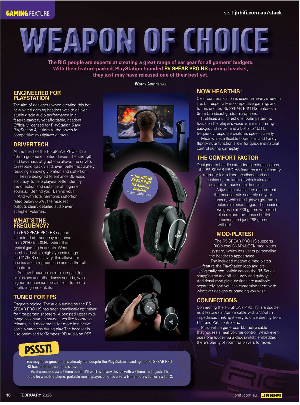 JB Hi-Fi Magazine February Catalogues from 1 February