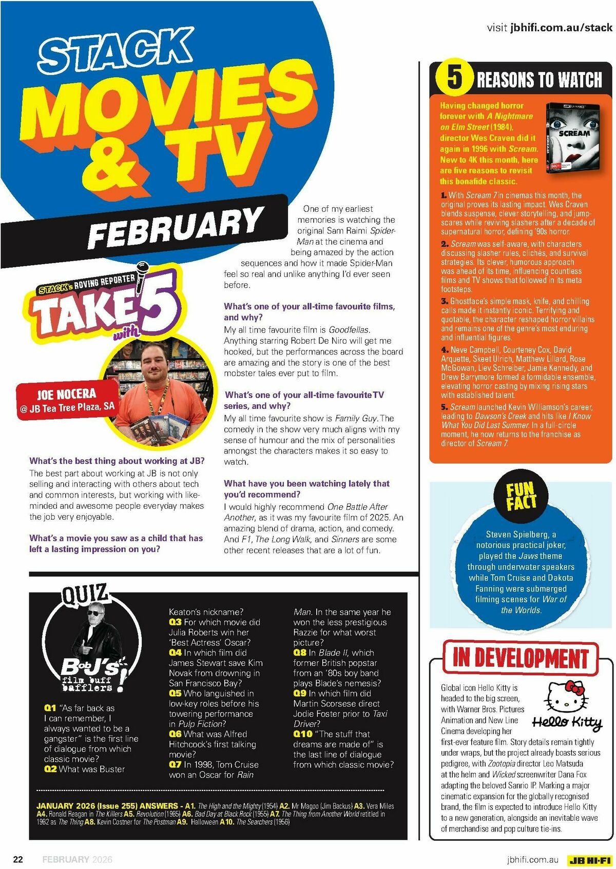 JB Hi-Fi Magazine February Catalogues from 1 February