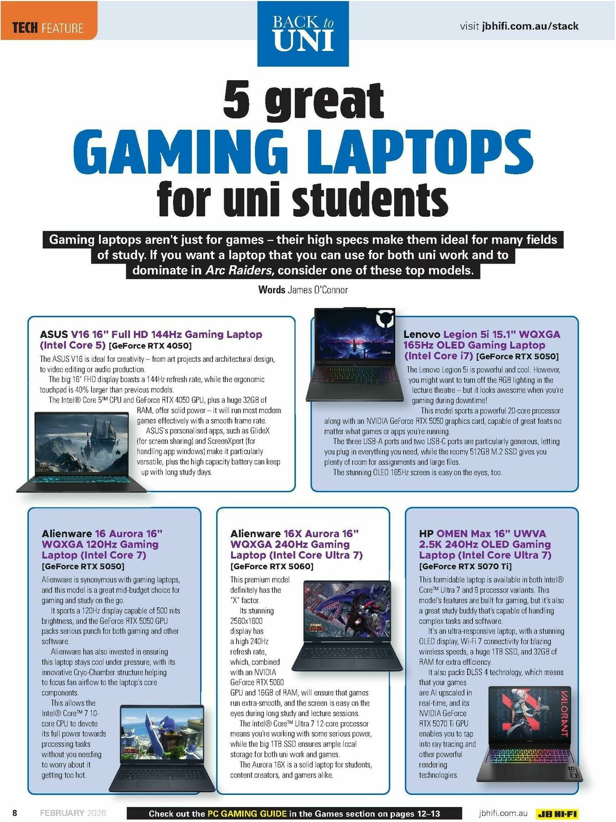 JB Hi-Fi Magazine February Catalogues from 1 February