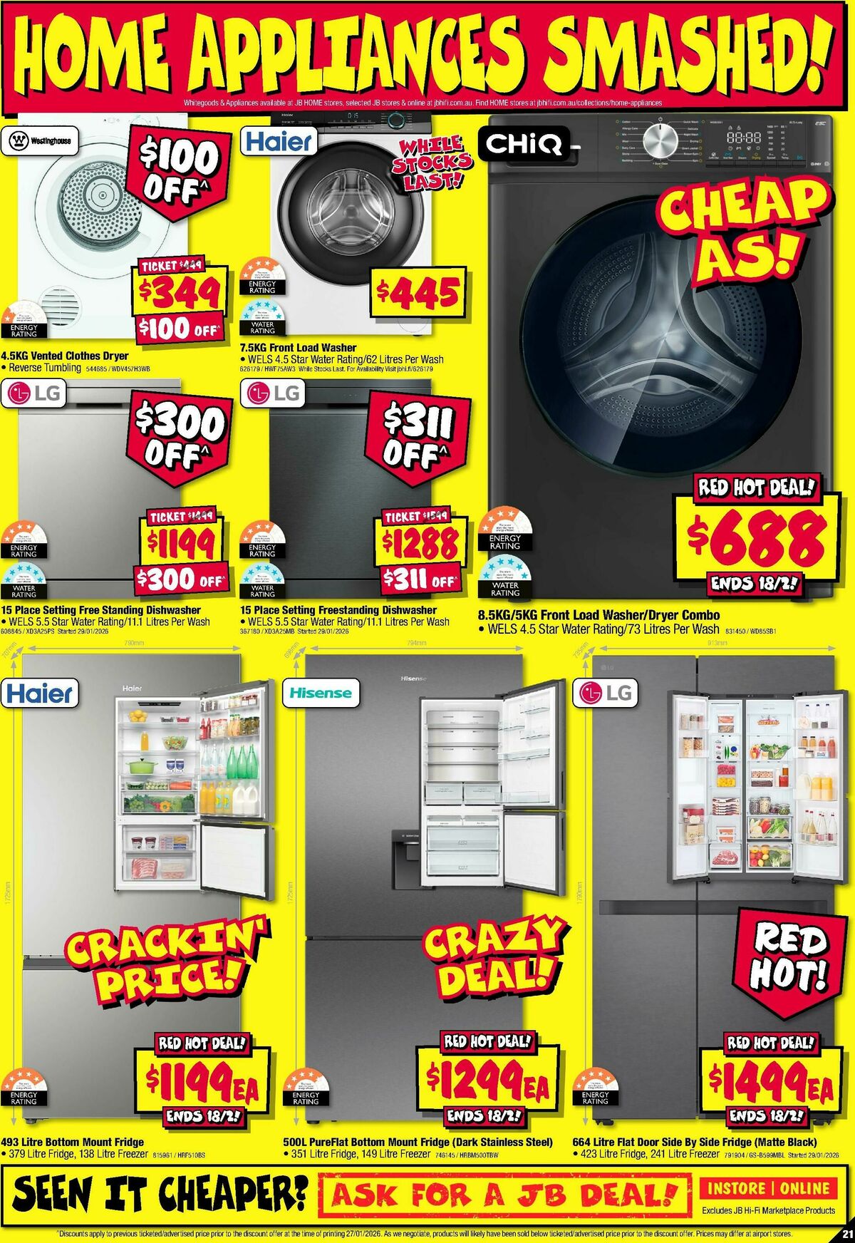 JB Hi-Fi Catalogues from 5 February