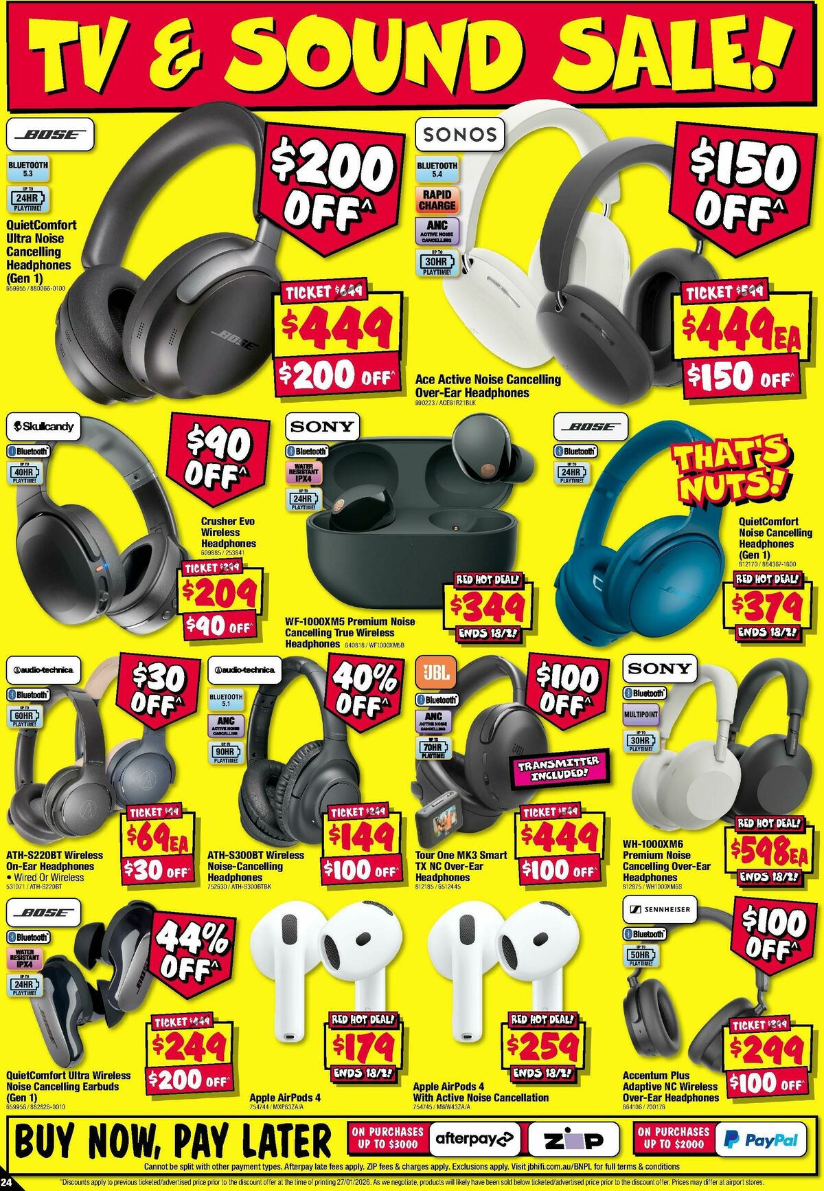JB Hi-Fi Catalogues from 5 February